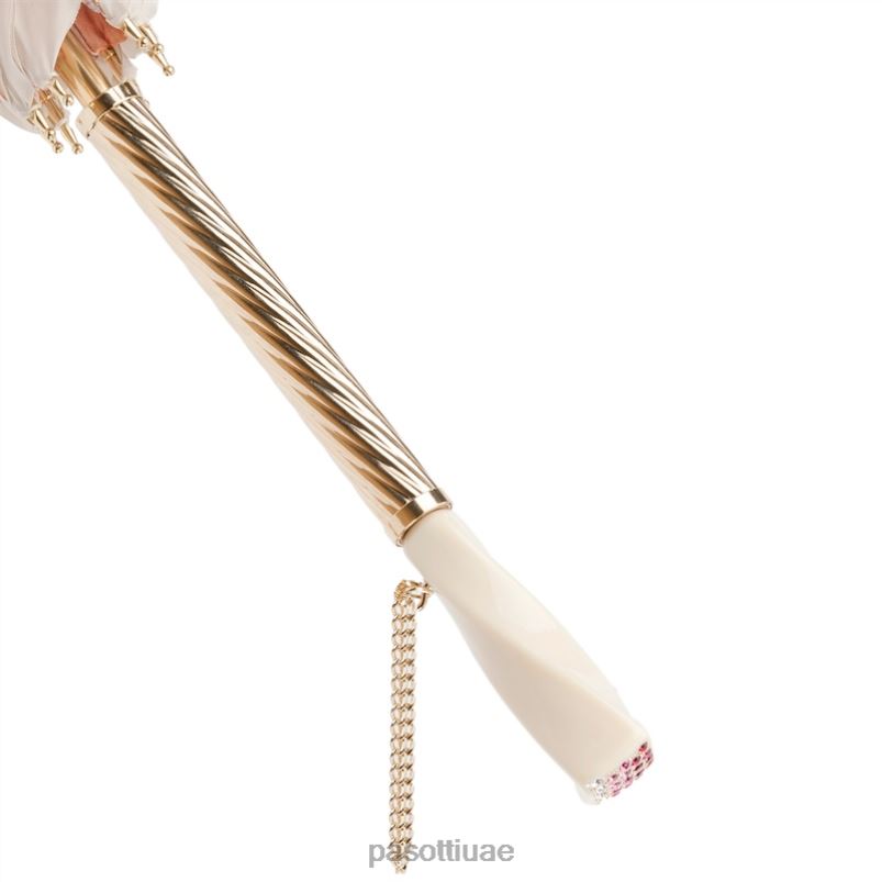 مظلة | 189 5f211-8 s7 - مظلة مزهرة باللونين العاجي والوردي PASOTTI Z446V339